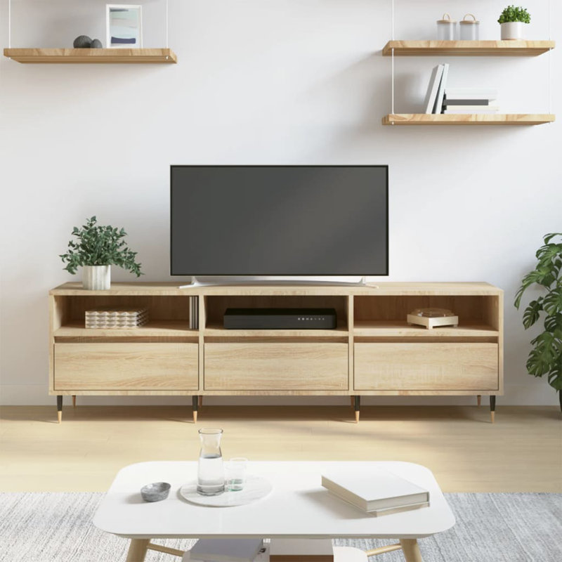 Barwin TV Stand for TVs up to 65", Sonoma Oak