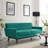 Engage Channel Tufted Fabric Loveseat-1494585364