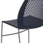 Chaises de vestibule empilables en plastique avec dossier en nid d'abeille Oliverson-1496206835-1496206845-1541484614