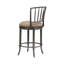 Tabouret de bar pivotant à hauteur de comptoir Vince-1435188291-1435188288