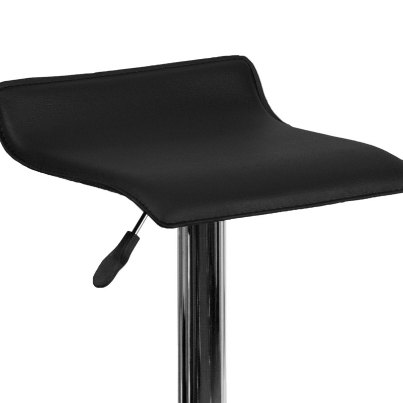 Tabouret de bar Orozco, Noir