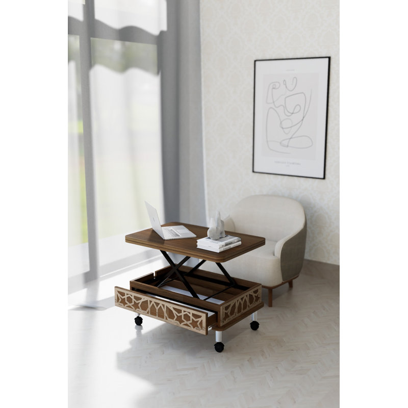 Table basse, Wallnut
