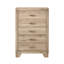 Commode 5 tiroirs en bois Mel-319269270
