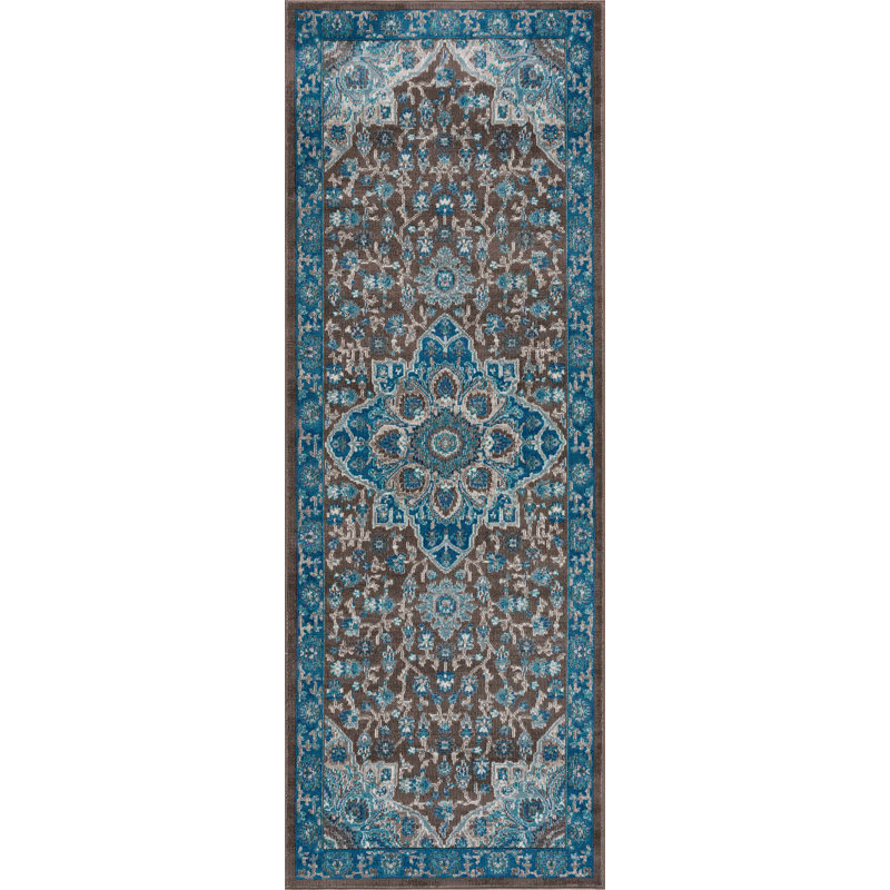 Dunshee Oriental Indoor Rug, Runner 2'7" x 7'3"
