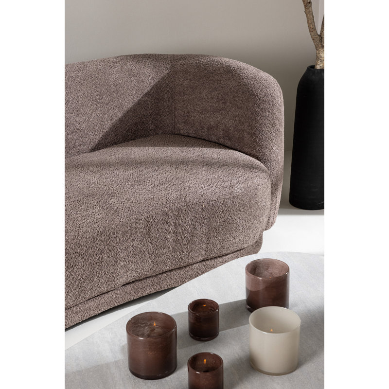 Monquez 3 Seater Sofa, Brown