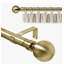 Curtain Poles Metal Plain Ball Extendable Curtain Pole 160 Cm To 300 Cm-152872967