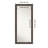 Attic Aged Non-Beveled Wood Framed Full-Length Floor Leaner Mirror-120950781