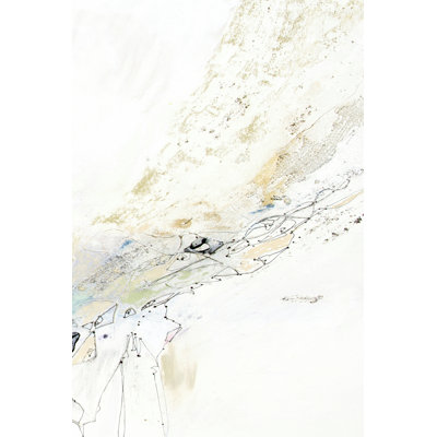 Seafoam Neutral IV 1 Piece Wrapped Canvas Painting