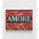 Amore de Gi Artlab, cadeau de rencontre d'un an, idée de cadeau pour le 1e anniversaire, cadeau pour femme, affiche de l'amour, reproduction de chambre d'hôtel