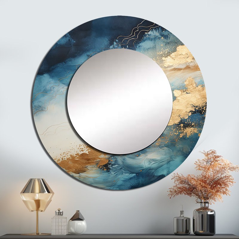 Miroir mural décoratif Saralee, 36 po x 36 po