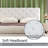 Luxury Upholstered Platform Queen Bed With Foam Filled Headboard And Solid Solid Wood Construction-963852200