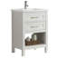 Ensemble de meuble-lavabo simple 24 po 24 po-1524469742