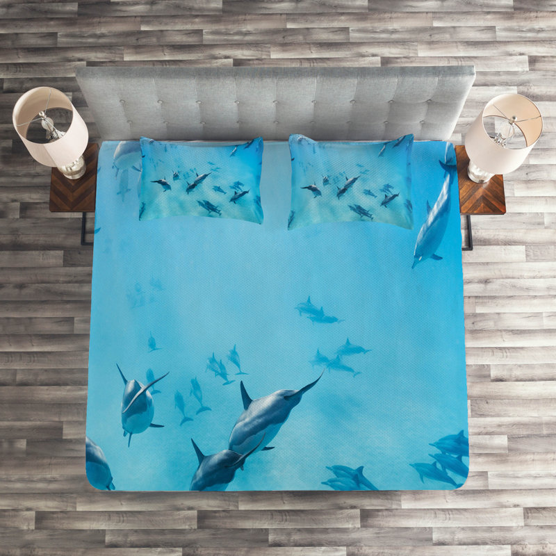 Bunny Coastal Polyester Coverlet