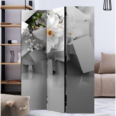 Beula 172cm H Folding Room Divider