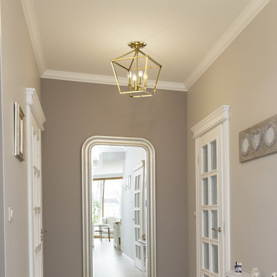 Drexil 4 -Light 12" Semi Flush Mount