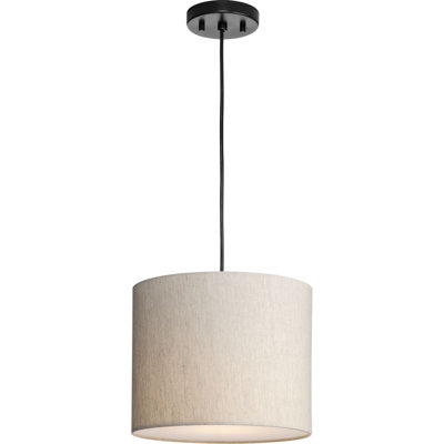 Luminaire suspendu cylindrique 1 lumière