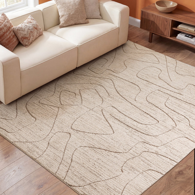 Oslo Geometric Area Rug, Rectangle 200 x 275 cm