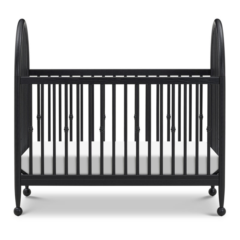 Greenguard Gold Certified 3 -in-1 Convertible Crib, Archival Black