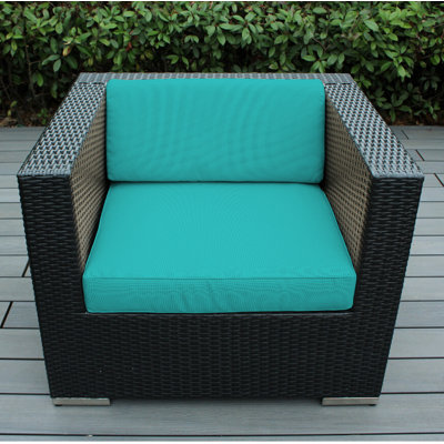 Fauteuil club avec coussins Club