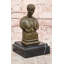 Sculpture en bronze buste de Julius Caesar