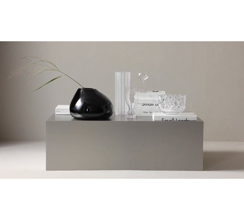 Sofiero Handcrafted Clear Glass Serving Bowl