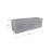 Walbert ECOBO Eco-Friendly Flower Planter Box, Bloco Indoor/Outdoor Four Season Use Marbled-354744400-354744401