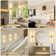 32'' Battery Operated Wall Sconces with Remote Control, Dimmable Wall Sconces Set of Two, 350°Rotate