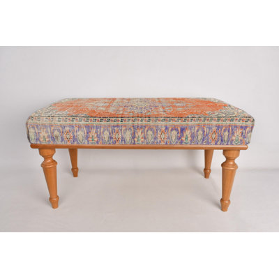 Kitchen Furnitures Bench, Desk Bench, Ottoman Bench, Upholstered Bench, Turkish Rug Bench, Kilim Bench, Home Decor Bench, Handmade Bench