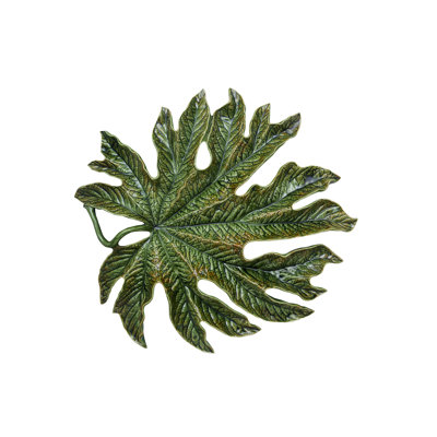 Chestnut Tree Leaf Sculpture by Bordallo Pinheiro