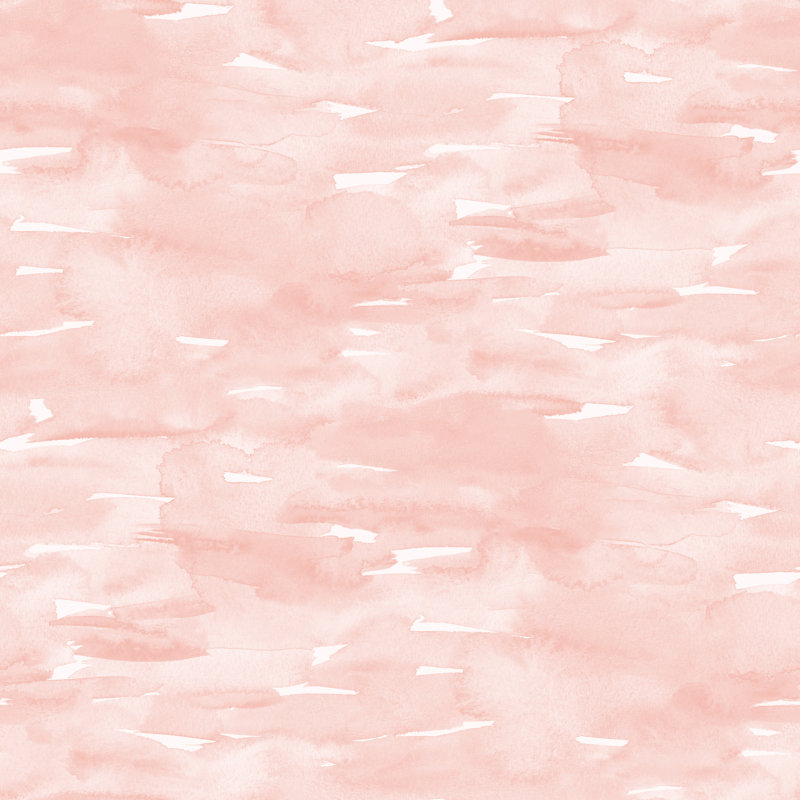 Coastal Polyester Machine Printed Abstract Quilt, King + 2 Shams, Pink