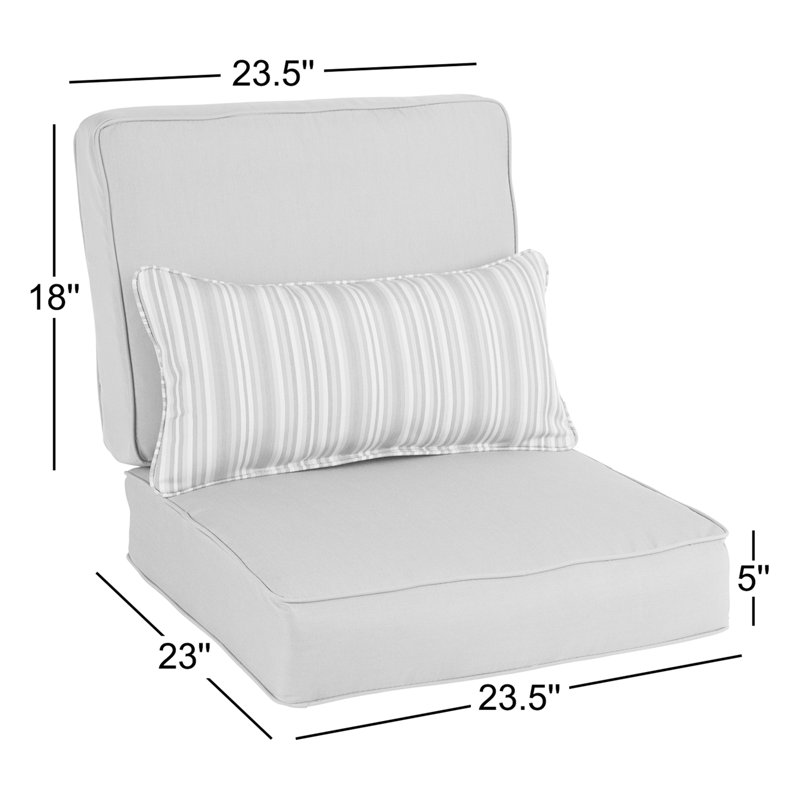 Coussin Sunbrella intérieur / extérieur