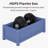 Rectangular Planter Box with Drainage Holes HDPE Garden Bed Poly Window Box,Waterproof, Weather Resistance-286347824