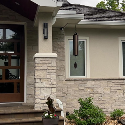 42 inch Deep Resonance Serenity Bell Large Wind Chimes for Outside Deep Tone Garden Bells Wind Chimes