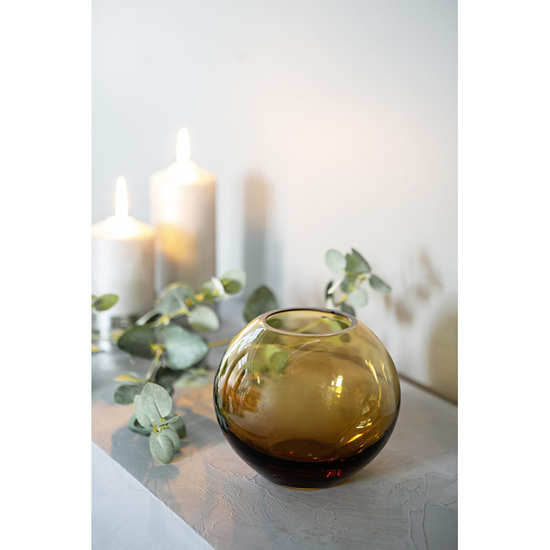 Moon Handmade Glass Table Vase