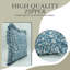 Housse de coussin à motif de volutes Fabcline Home Decor, coton, bleu, himachal-107145524-107145523
