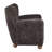 Alonzo Upholstered Club Chair with Round Wooden Legs-120328091