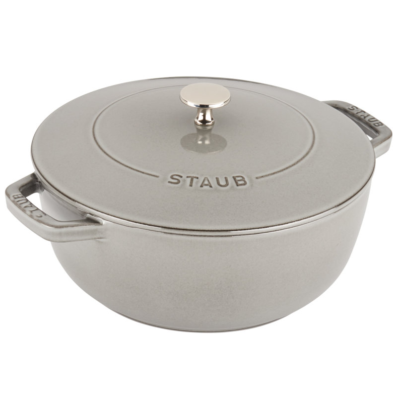 Cast Iron 3.8-qt Essential French Oven, Graphite Gray