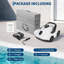 Robot nettoyeur sans fil pour piscine hors-terre, 130 minutes d'autonomie, autochargeant-126661663