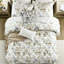 Édredon très grand 6 pièces, coton, imprimé floral, 300Tc, 300Gsm, literie assortie, jupe de lit, coussins décoratifs, Bartack Design, certification