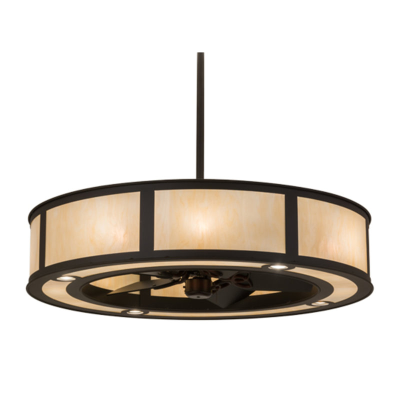 Smythe Craftsman Downrod Ceiling Fan