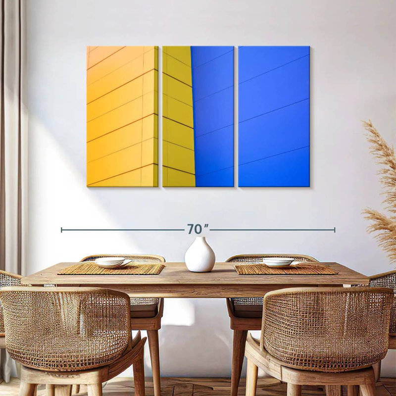 Architectural Abstract, 36" H x 57" W