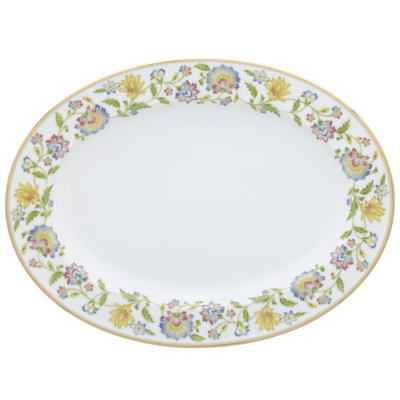 Noritake Tusker Garden Oval Platter, 16"