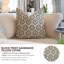 Housse de coussin décoratif décoratif Fabcline - housse de coussin d'appoint brune, douce et durable - Charkha-108106845-108106838