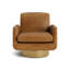 Supernova Full Swivel Leather Chair-1647030052-1647030049