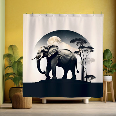 Rideau de douche Tembo Elephant