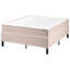 Upholstered Fabric Bed with Mattress-1556682160-1556682162
