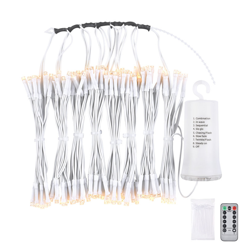 Sehgal Indoor 1 - Bulb 120.08'' Battery Powered LED Rope String Light, 120" L