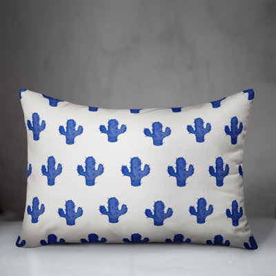  Cacti Pattern Lumbar Pillow