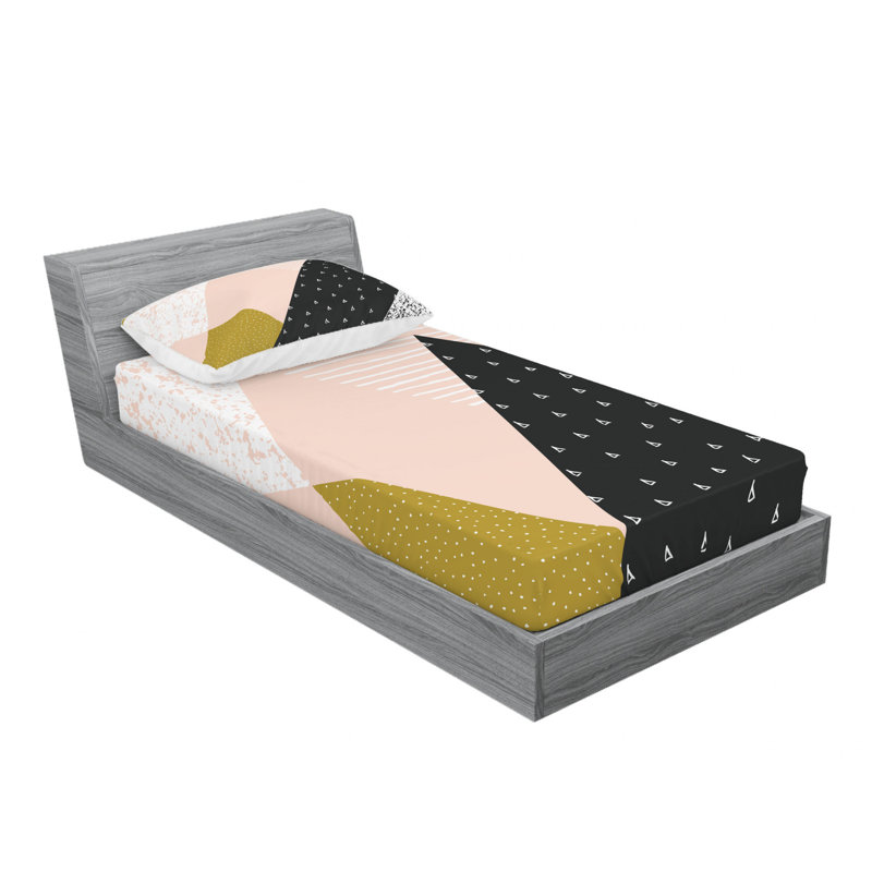 Microfiber Sheet Set, Twin XL Sheet Set with Fitted Sheet