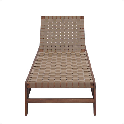 Outdoor Rope Chaise Lounge